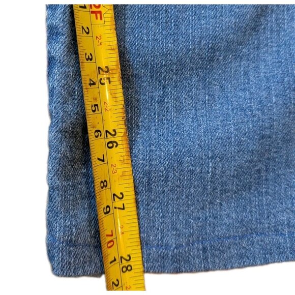 Apple Bottoms Low Rise Bootcut Jeans Size 13/14 Y2K Embroidered Apple 28” Inseam - Picture 16 of 16